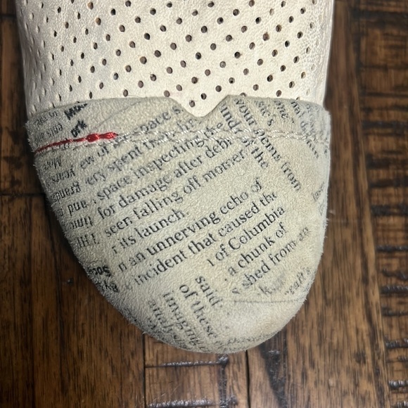 VTG Clocharme Ankle Bootie newsprint cap toe lace up 80’s size 37 - Picture 9 of 16